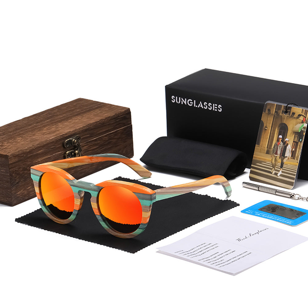 Eco-Friendly Polarized Sunglasses – Sustainable Bamboo Design