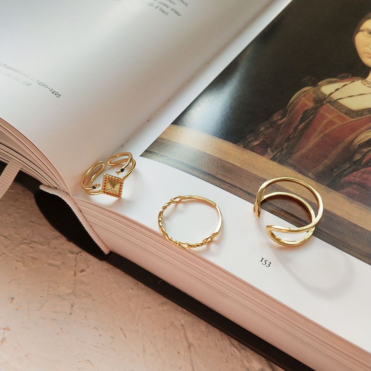3-Piece Sterling Silver Rings – Chic, Simple, and Stunning