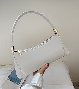 Classy Pure-Tone Shoulder Bag – Timeless Everyday Look