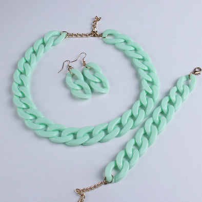 Fashion Acrylic Chain Set – Add Personality to Every Outfit