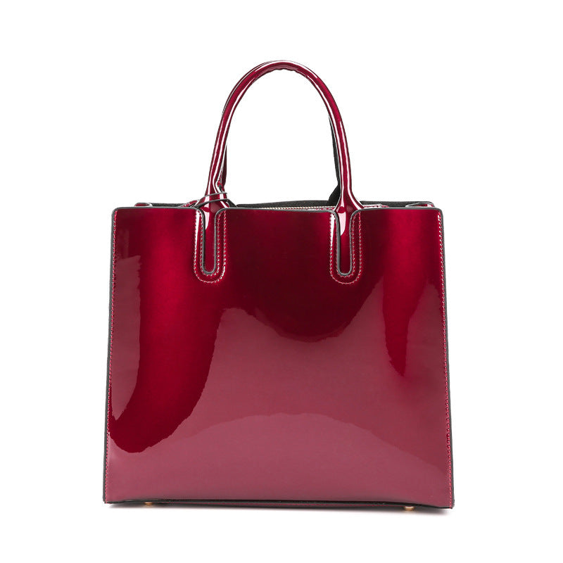 Bright Patent Handbag – Effortless Style for Every Day