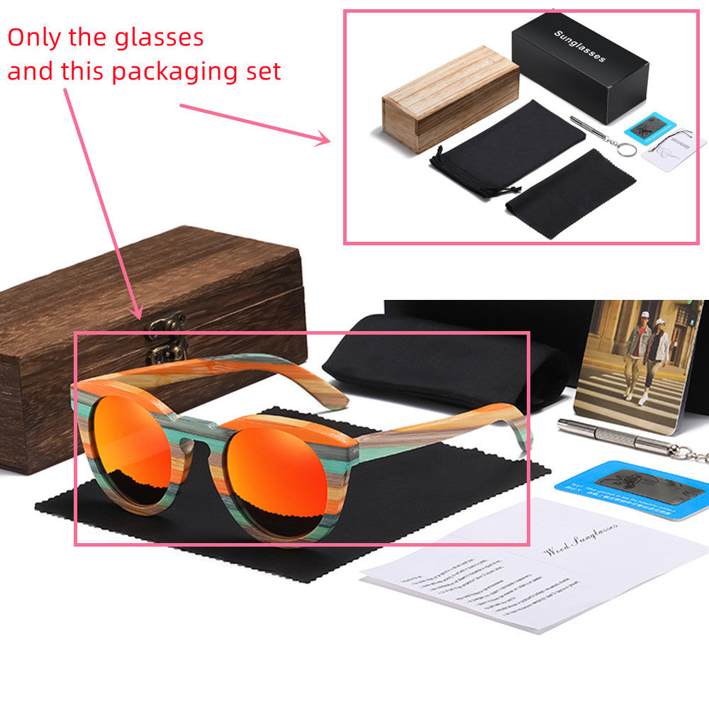 Eco-Friendly Polarized Sunglasses – Sustainable Bamboo Design