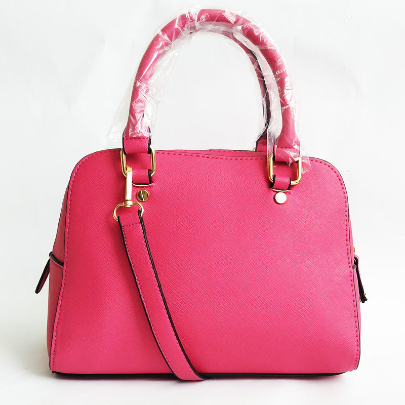 Chic Everyday Leather Handbag with Shoulder Strap