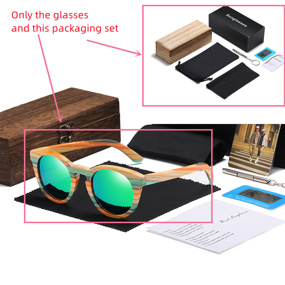 Eco-Friendly Polarized Sunglasses – Sustainable Bamboo Design