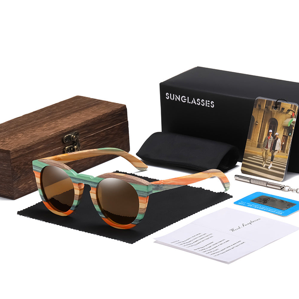 Eco-Friendly Polarized Sunglasses – Sustainable Bamboo Design