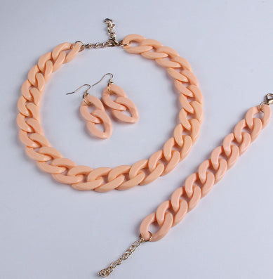 Fashion Acrylic Chain Set – Add Personality to Every Outfit