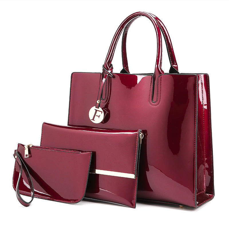 Bright Patent Handbag – Effortless Style for Every Day