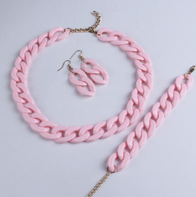 Fashion Acrylic Chain Set – Add Personality to Every Outfit