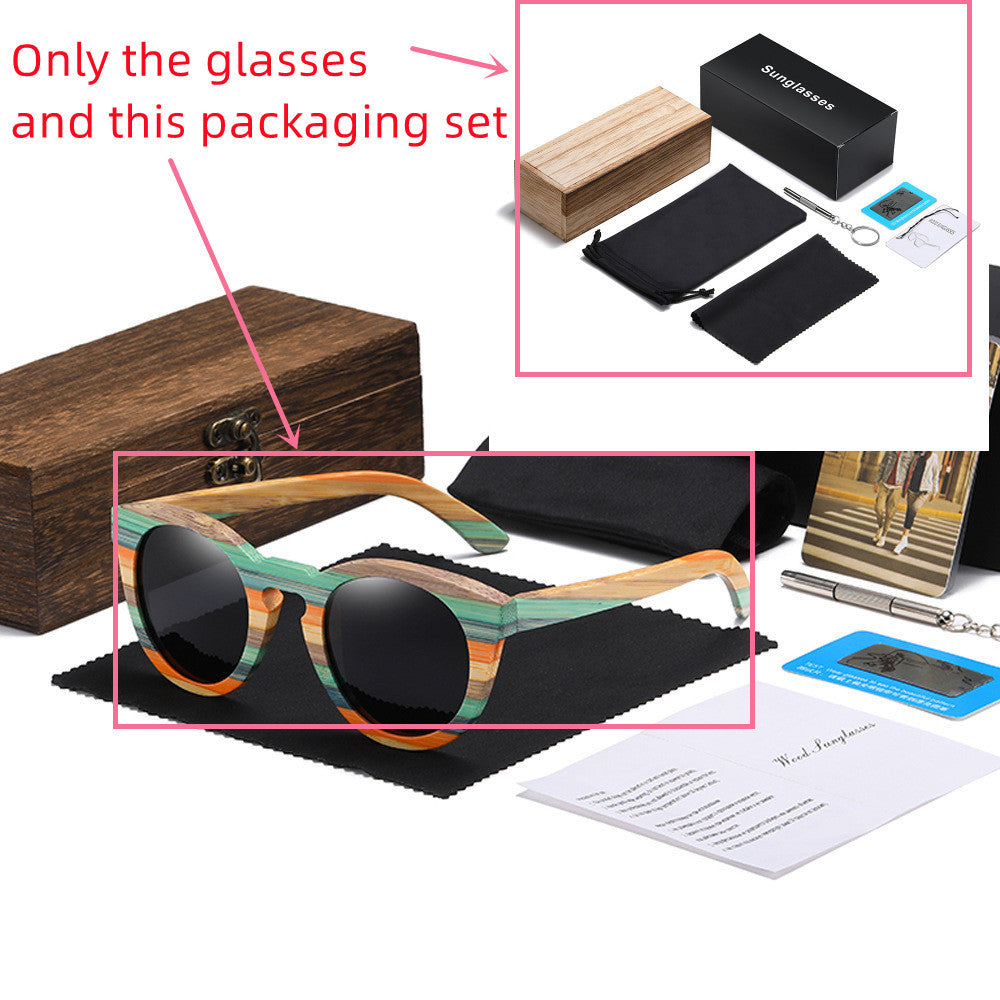 Eco-Friendly Polarized Sunglasses – Sustainable Bamboo Design