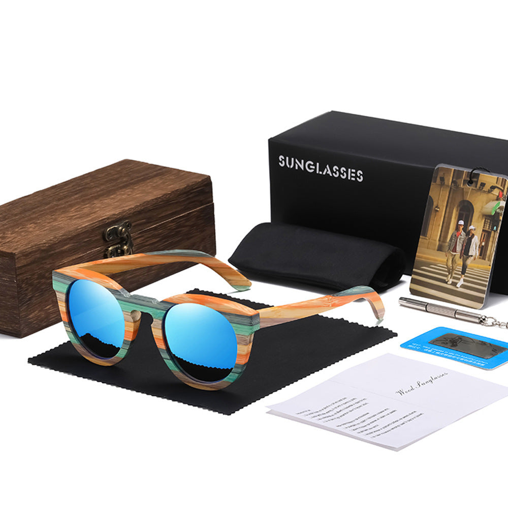 Eco-Friendly Polarized Sunglasses – Sustainable Bamboo Design