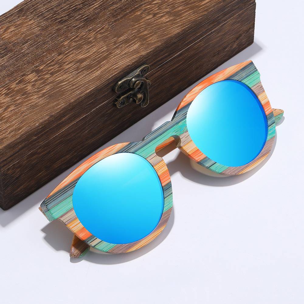 Eco-Friendly Polarized Sunglasses – Sustainable Bamboo Design