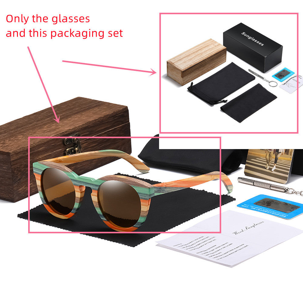 Eco-Friendly Polarized Sunglasses – Sustainable Bamboo Design