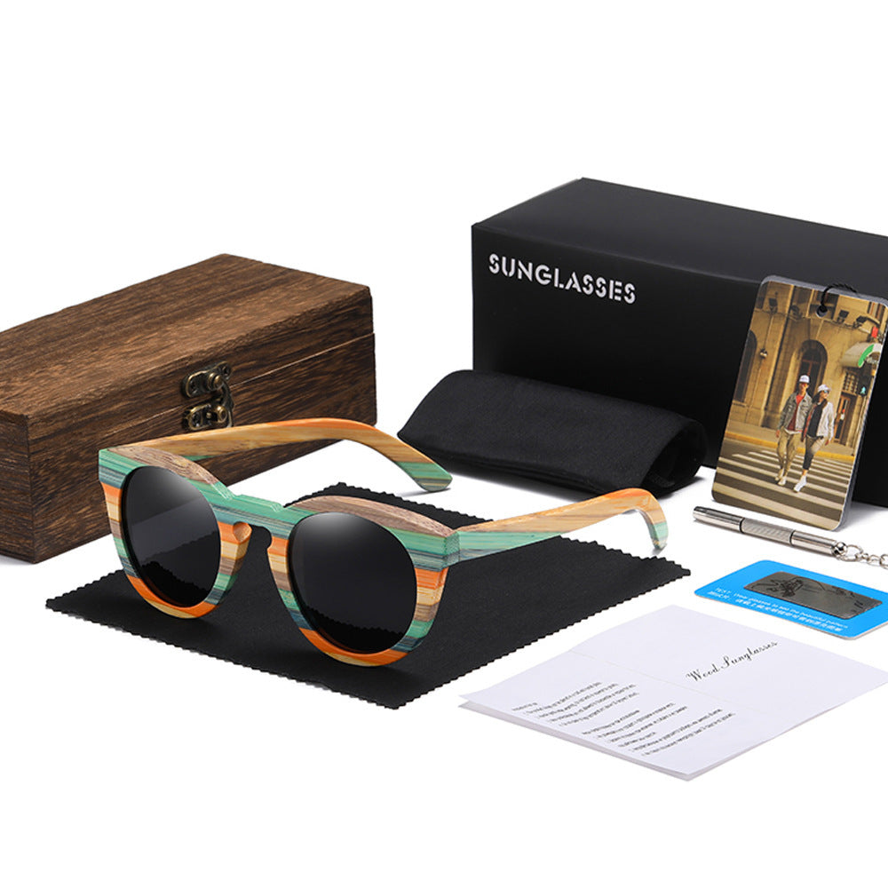 Eco-Friendly Polarized Sunglasses – Sustainable Bamboo Design