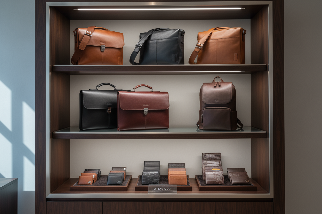 Men's bags and wallets