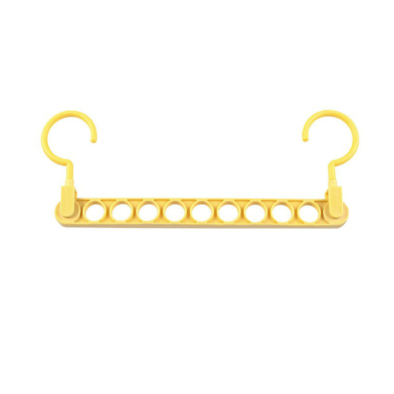 Efficient Hanger Holder for Dorm Wardrobe Storage