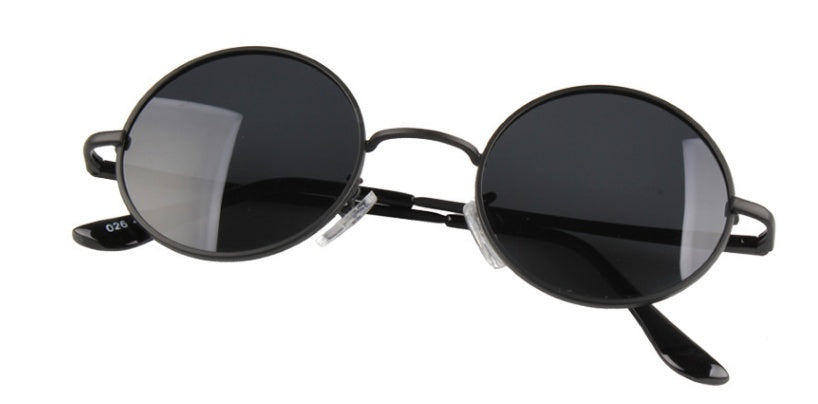 Stylish Round Mirror Polarized Shades – UV Protection