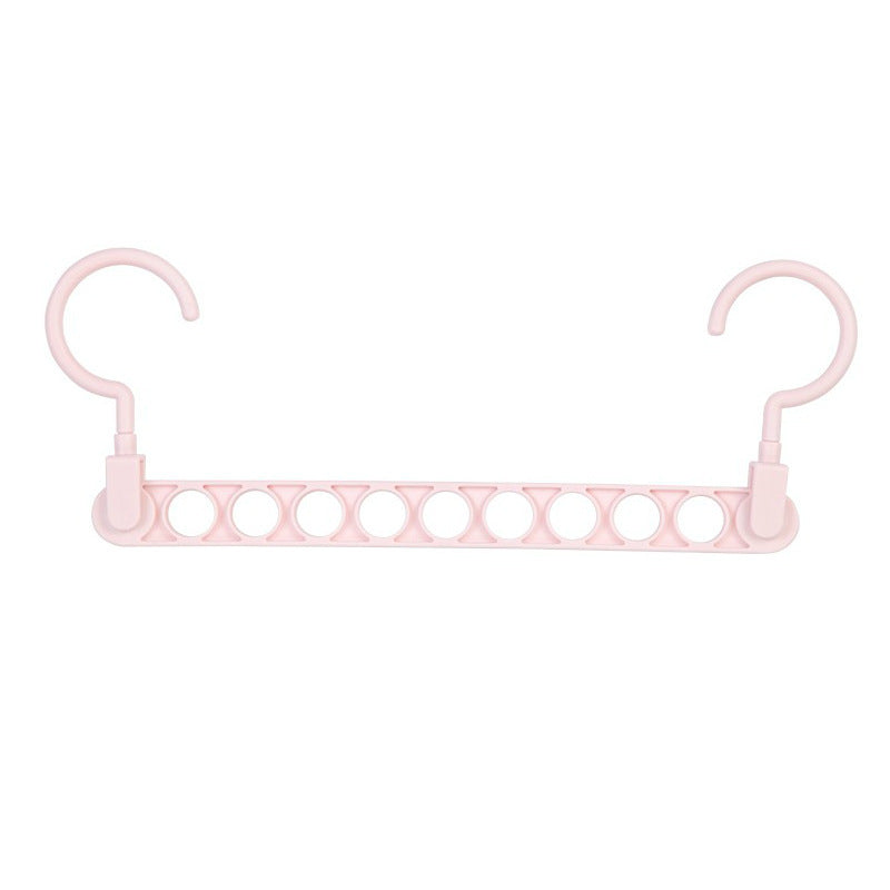 Efficient Hanger Holder for Dorm Wardrobe Storage