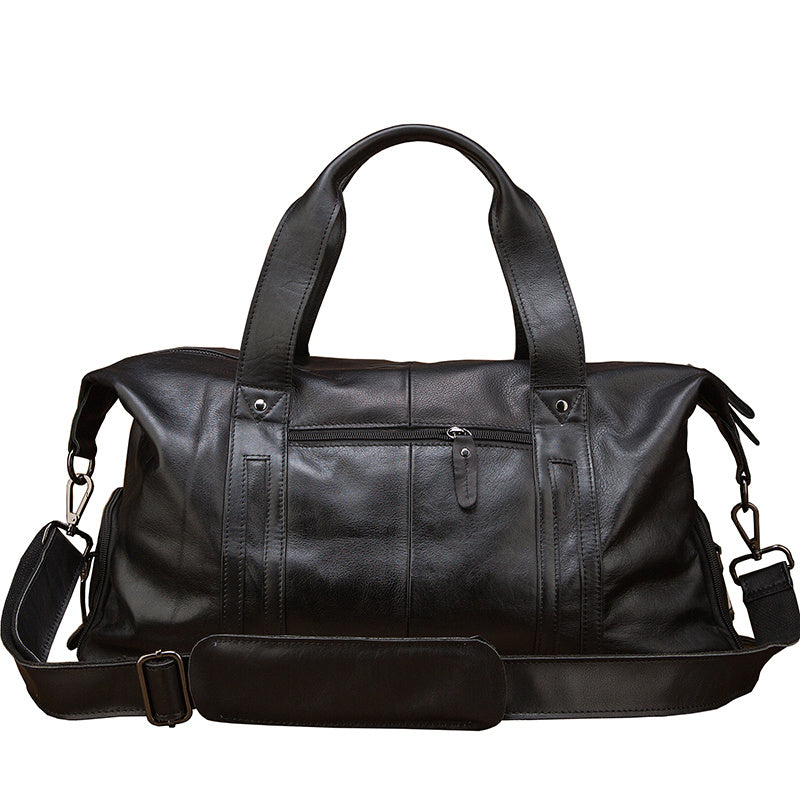 Men’s Premium Leather Briefcase – Work, Travel, and Weekend Ready
