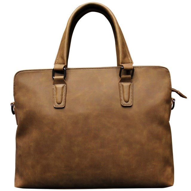 Vintage Leather Men’s Handbag – Built for Work and Travel