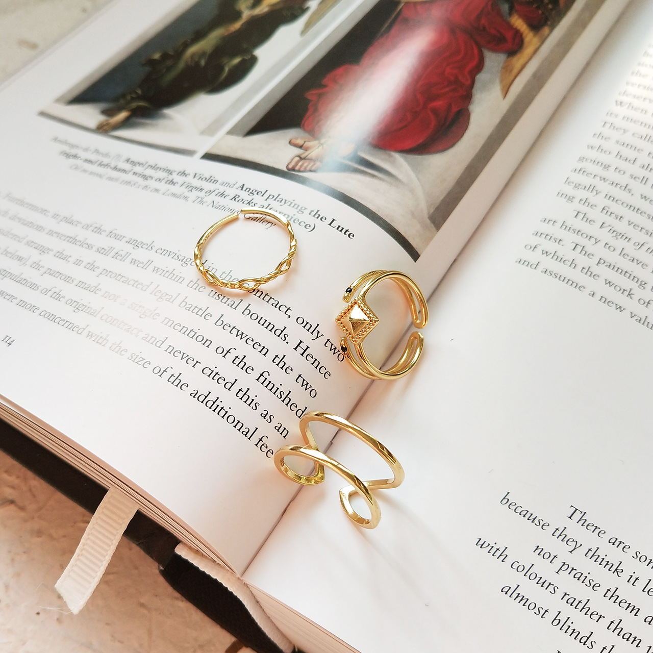 3-Piece Sterling Silver Rings – Chic, Simple, and Stunning
