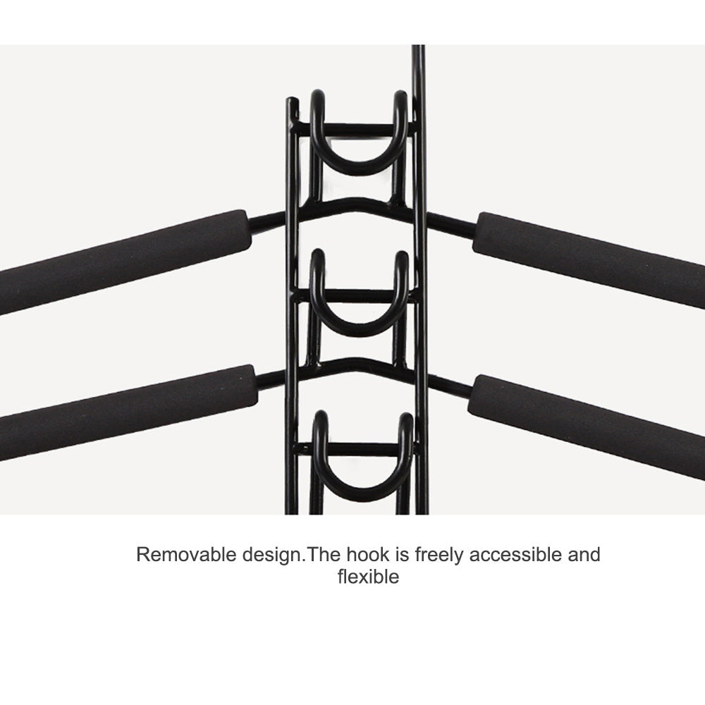 Multi-Layer Clothes Hanger Organizer for Wardrobe & Kitchen