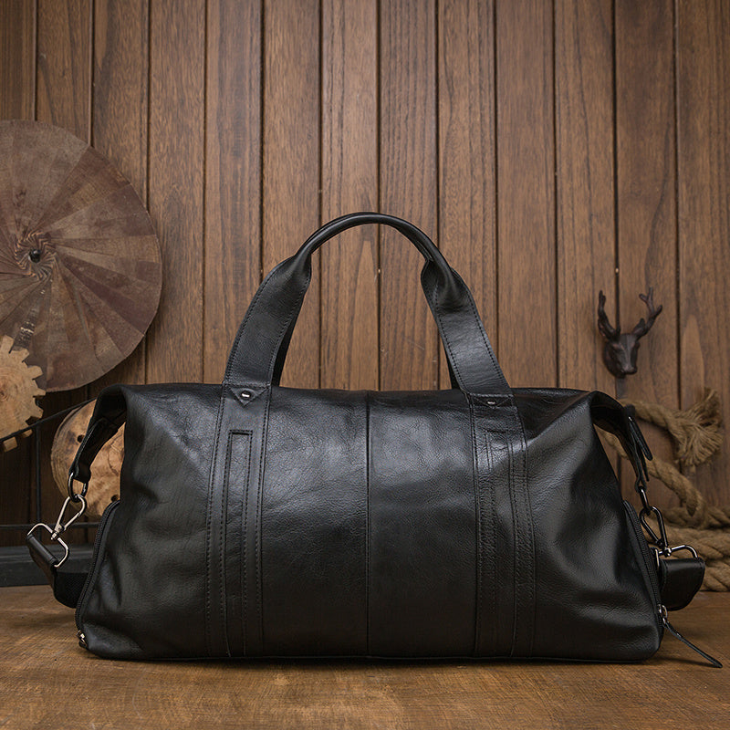 Men’s Premium Leather Briefcase – Work, Travel, and Weekend Ready