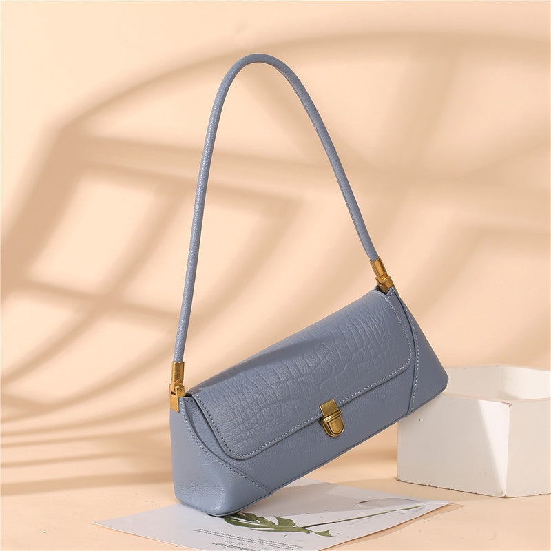 Minimalist Leather Shoulder Handbag for Modern Women