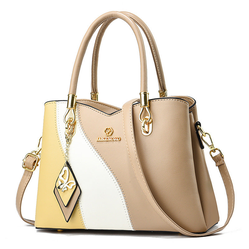 Modern Contrast Tote – Bold Style, Endless Convenience