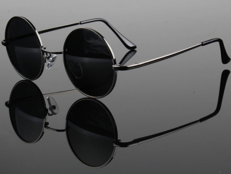 Stylish Round Mirror Polarized Shades – UV Protection