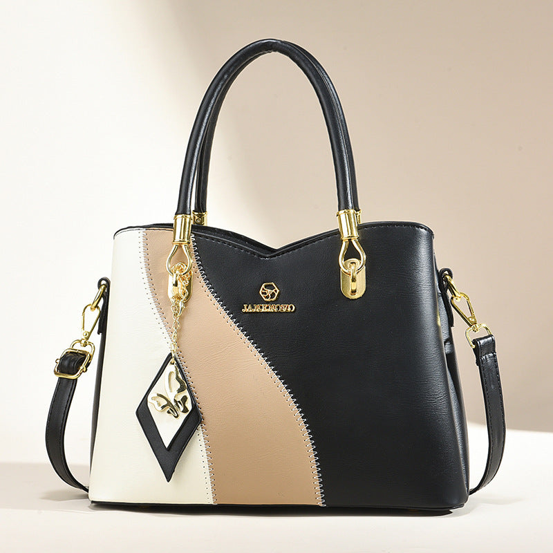 Modern Contrast Tote – Bold Style, Endless Convenience