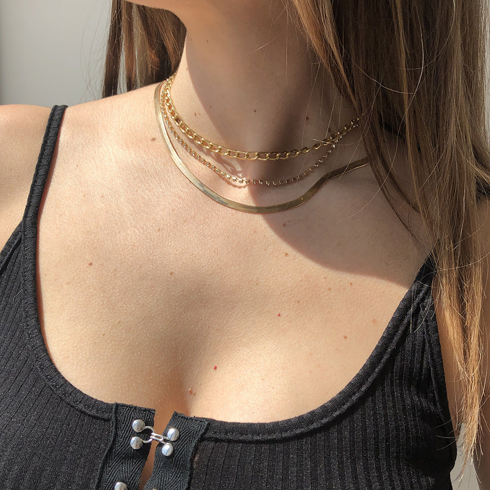 Layered Chain Necklace Set – Effortless Style, Endless Confidence