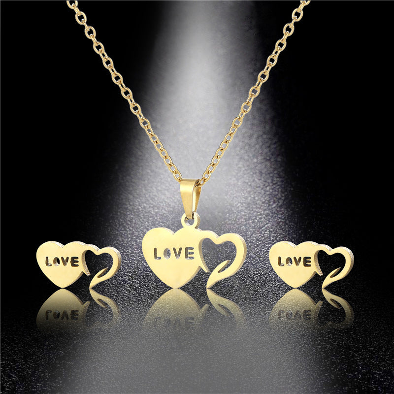 Love in Bloom – Coordinated Necklace & Earrings