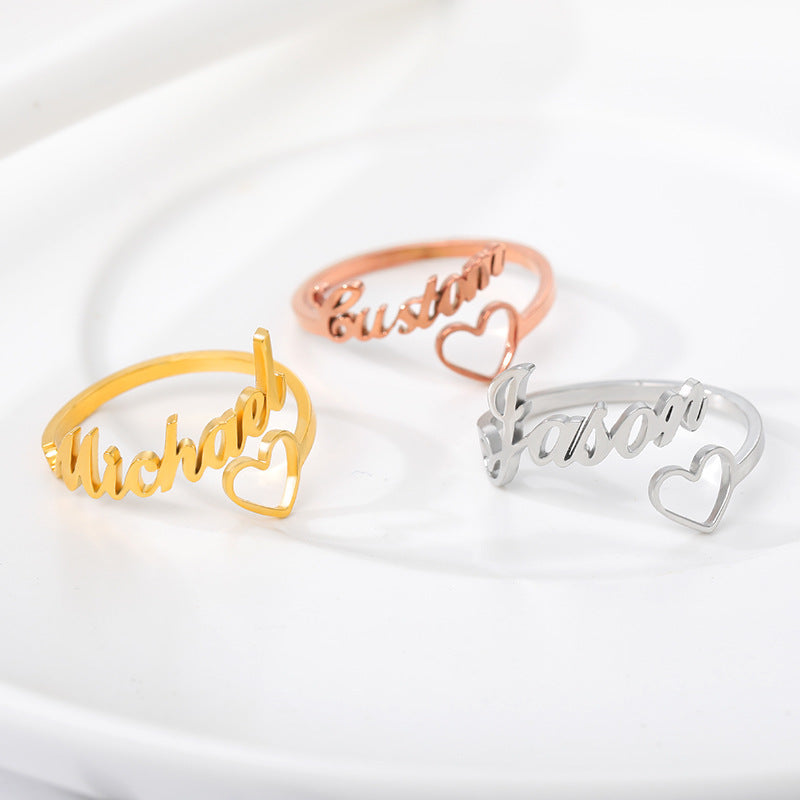 Personalized Stainless Ring – Wear What Matters Most