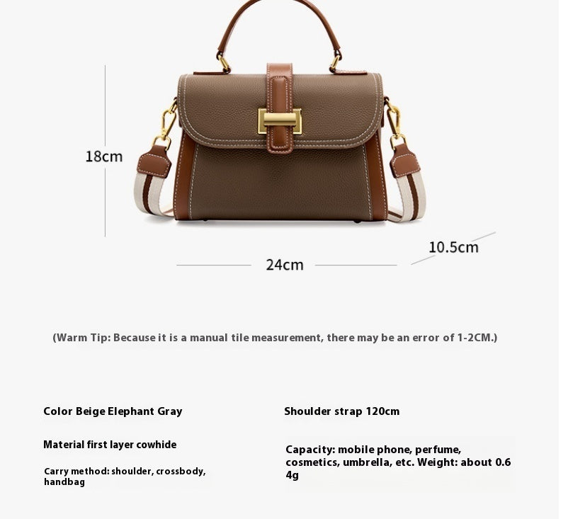 Women’s All-Purpose Leather Handbag – Workday to Weekend Style