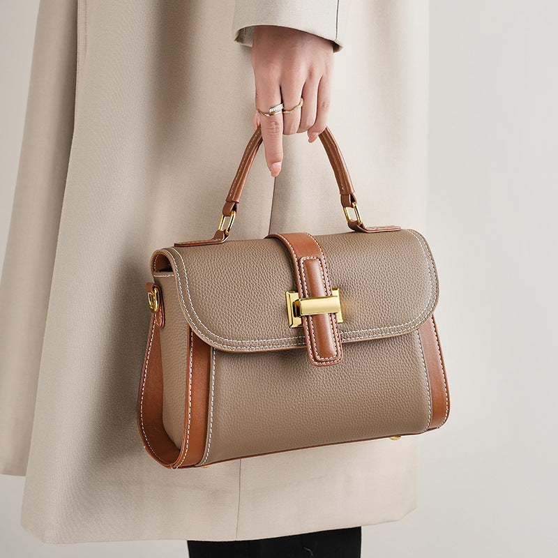 Women’s All-Purpose Leather Handbag – Workday to Weekend Style